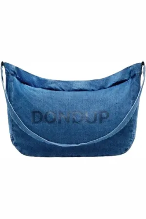Dondup Taske, Dame, Blå, ONE SIZE, Denim, Denim Crossbody Taske