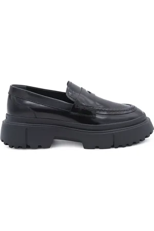 Hogan Sko, Dame, Sort, 35 EU, Læder, H629 Loafers