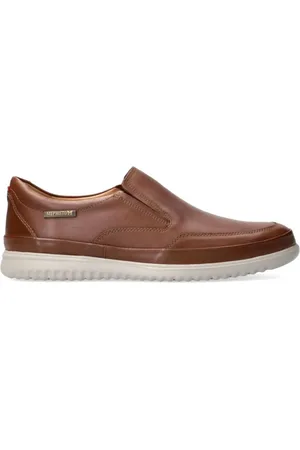 Mephisto Sko, Herre, Brun, 47 EU, Læder, Brun Slip-On Sko 