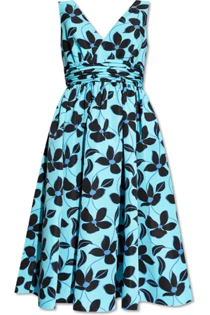 Kate Spade Kjole, Dame, Flerfarvet, M, Polyester, Blomstret mønsterkjole