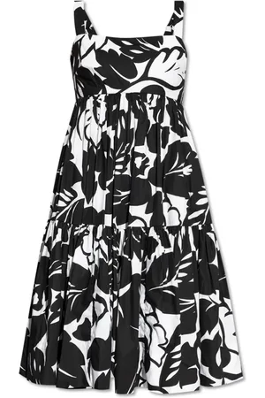 Kate Spade Kjole, Dame, Sort, M, Bomuld, Blomstermotiv kjole