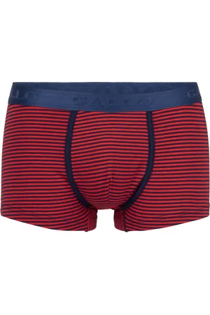 Gallo Undertøj, Herre, Flerfarvet, S, Klassiske Blå Boxershorts med Windsor Striber