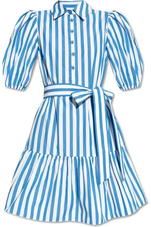 Kate Spade Kjole, Dame, Flerfarvet, XS, Bomuld, Stribet mønsterkjole