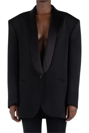 MAGDA BUTRYM Jakke, Dame, Sort, S, Silke Sort Blazer