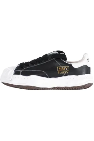 MIHARA YASUHIRO Sko, Dame, Sort, 42 EU, Læder, Læder Sneakers med Gummisål
