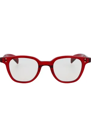 Gentle Monster Tilbehør, unisex, Rød, 48 MM, Uld, Stilfulde solbriller til Dadio