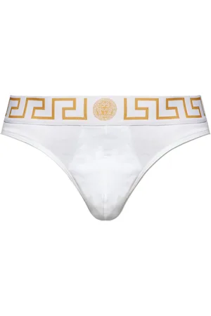 VERSACE Undertøj, Herre, Hvid, 2XL, Bomuld, Bomuldstanga