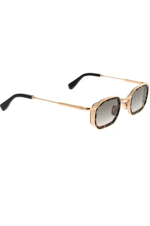 John Dalia Tilbehør, unisex, Gul, ONE SIZE, Uld, Stilfulde solbriller til solrige dage