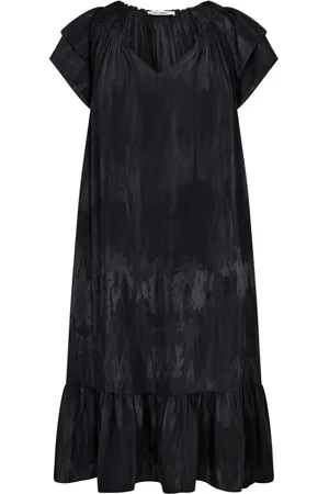 Co`Couture Kjole, Dame, Sort, S, Uld, Sunrise Crop Cold Dye Kjole