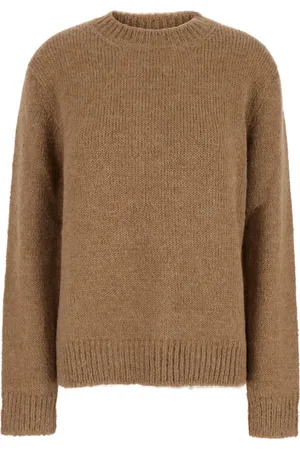 Jil Sander Strik, Dame, , S, Uld, Uld Crewneck Sweater
