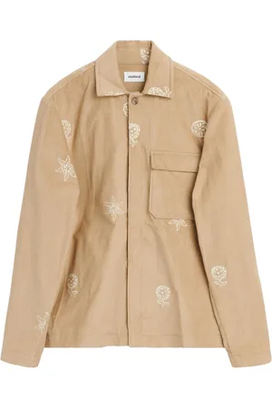 Soulland Jakke, Herre, , M/L, Uld, Broderet Corduroy Overshirt