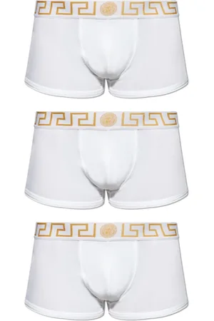 VERSACE Undertøj, Herre, Hvid, 2XL, Bomuld, Tre-pakke boksertrusser