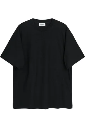 Soulland Top, unisex, Sort, M/L, Uld, Boucle Jersey Afslappet T-shirt