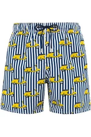 MC2 SAINT BARTH Badetøj, Herre, Flerfarvet, S, Uld, Stilfulde Boxershorts
