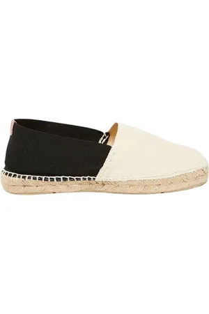 Inès de la Fressange Sko, Dame, Flerfarvet, 37 EU, Bomuld, Aglae espadrilles ecru-black