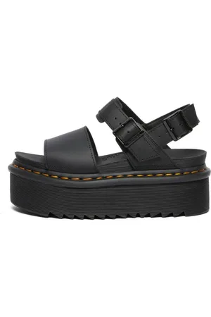 Dr. Martens Sko, Dame, Sort, 41 EU, Læder, Rebel Voss Sandal