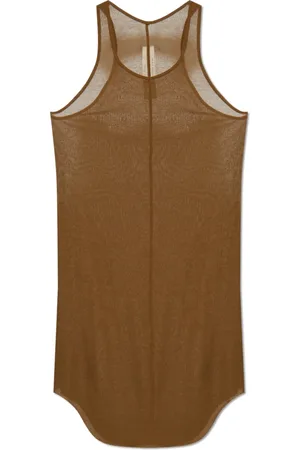 Rick Owens Top, Herre, Brun, S, Basic Top