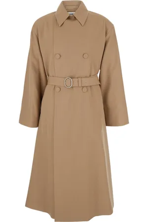 Jil Sander Frakke, Herre, , M, Uld, Uld Trenchcoat