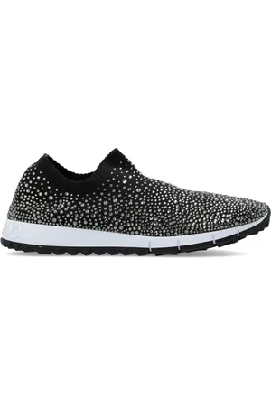 Jimmy Choo Sko, Dame, Sort, 38 1/2 EU, Verona Sneakers