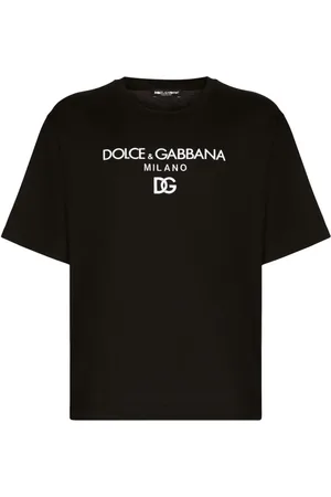 Dolce & Gabbana Top, Herre, Sort, M, Uld, Sorte T-shirts og Polos