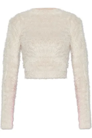 Balenciaga Strik, Dame, , XS, Sweater med dekorativ afslutning