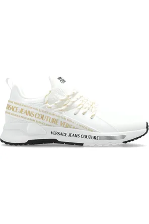 VERSACE Sko, Dame, Hvid, 36 EU, Sportsko med logo