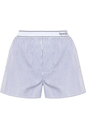 Sporty & Rich Shorts, unisex, Blå, XL, Bomuld, Bomuldsshorts