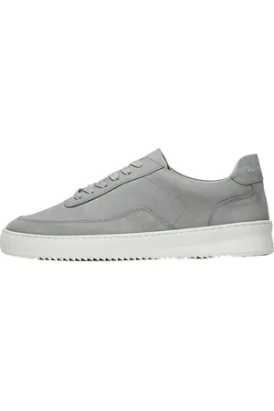 Filling pieces Sko, Herre, Grå, 41 EU, Suede, Mondo 2.0 Ripple Nubuck Cement Grey