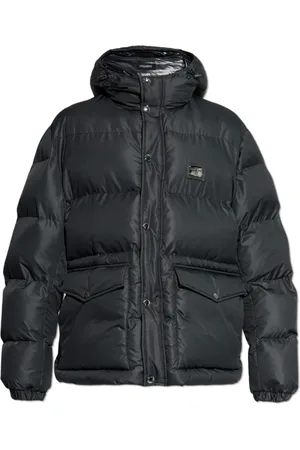 Dolce & Gabbana Jakke, Herre, Sort, M, Uld, Hættetrøje