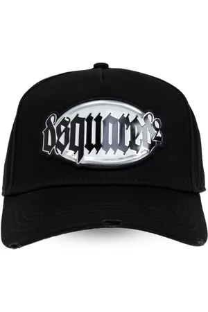 Dsquared2 Tilbehør, Dame, Sort, ONE SIZE, Bomuld, Baseball Cap