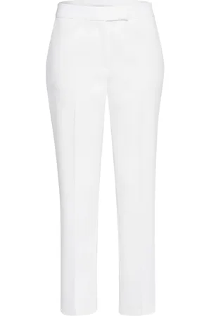 Ivy & Oak Bukser, Dame, Hvid, 5XL, Polyester, Ankel-længde Pippa Bukser