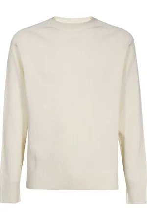 Armani Exchange Strik, Herre, , S, Uld, Hvid Sweater Kollektion
