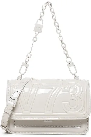 V°73 Taske, Dame, , ONE SIZE, Uld, Skinnende Præget Skuldertaske