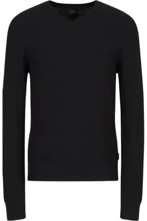 Armani Exchange Strik, Herre, Blå, S, Blå Sweater Kollektion