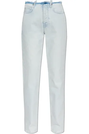 Balenciaga Jeans, Dame, Blå, M, Bomuld, Jeans med en vintageeffekt