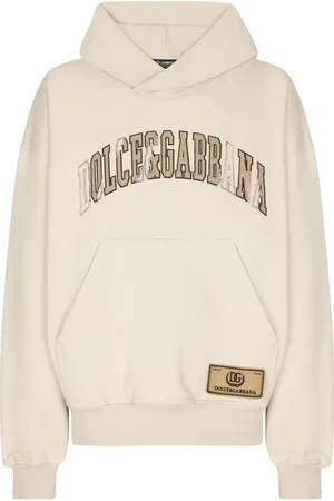 Dolce & Gabbana Sweathshirts & Hoodies, Herre, , M, Bomuld, Sweaters med Logo Broderi
