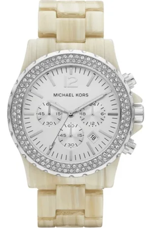 Michael Kors Tilbehør, Dame, , ONE SIZE, Uld, Dame Kvarts Harpiks Ur