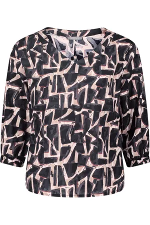 Betty & Co Bluser & Skjorter, Dame, Brun, L, Blomstret Bluse