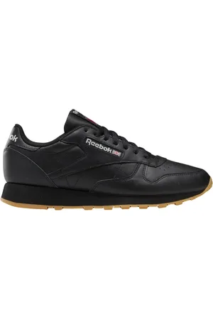 Reebok Sko, Herre, Sort, 40 EU, Læder, Tidløse Lædersko