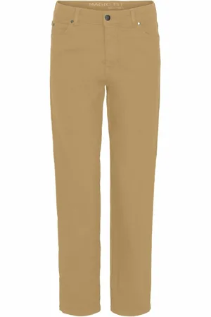 C.ro Jeans, Dame, , 4XL, Bomuld, Magic Fit Straight Leg Bukser Straw
