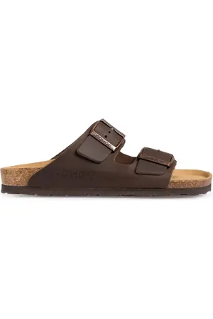 Rohde Sko, Dame, Brun, 42 EU, Brun damesandal med to remme