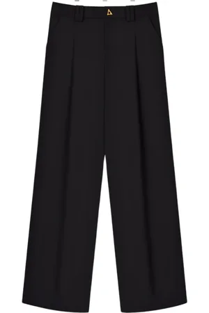 AERON Bukser, Dame, Sort, XS, Bredbenede bukser
