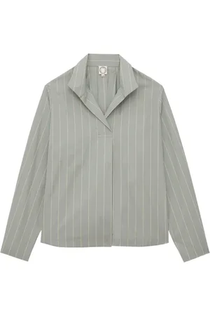 Inès de la Fressange Bluser & Skjorter, Dame, Grøn, S, Bomuld, NOA TOP