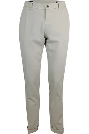 Masons Bukser, Herre, Grå, 4XL, Bomuld, Slim Chino Bukser med Lommer