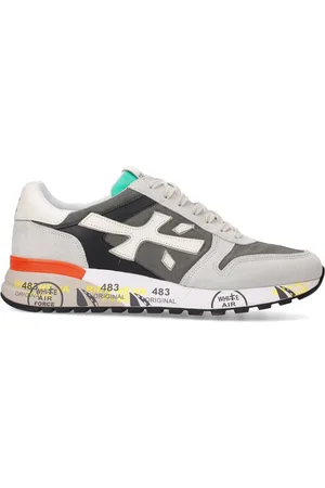 Premiata Sko, Herre, Grå, 40 EU, Bomuld, Sneakers