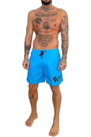John Richmond Badetøj, Herre, Blå, 2XL, Polyester, Herre Badetøj Bakaky