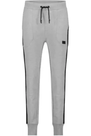 Cerruti 1881 Bukser, Herre, Grå, 2XL, Bomuld, Sporty Joggingbukser - Giocose Band