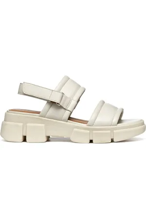 Geox Sko, Dame, , 36 EU, Uld, Flade Sandaler Lisbona Sand