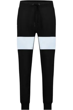 Cerruti 1881 Bukser, Herre, Sort, L, Uld, Sporty Streetwear Bukser