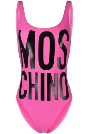 Moschino Badetøj, Dame, Lyserød, L, Badedragt i ét stykke